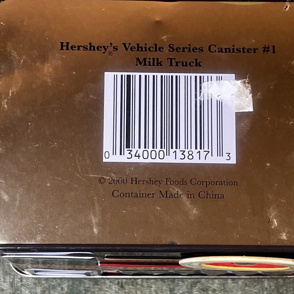 Hershey's Chocolate Company Milk Truck Collector Tin Canister‎ #1 from 2000